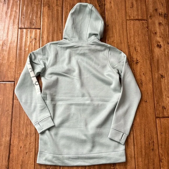 Burton Oak Fleece Green Pullover Sweatshirt (Long) Size Small - Picture 3 of 8